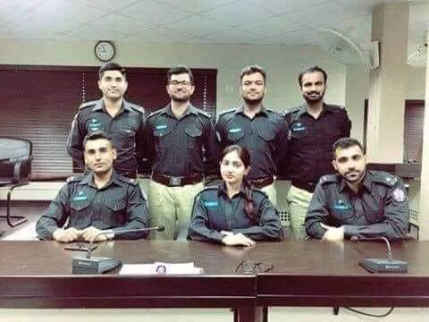 M B Din Police Officers
