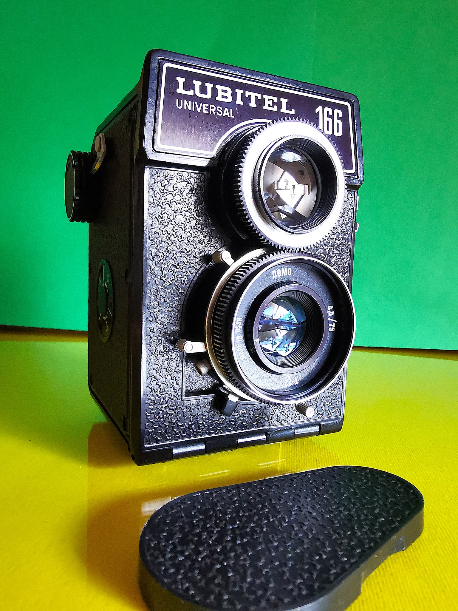 Restored LOMO Lubitel 166 camera ready for field testing