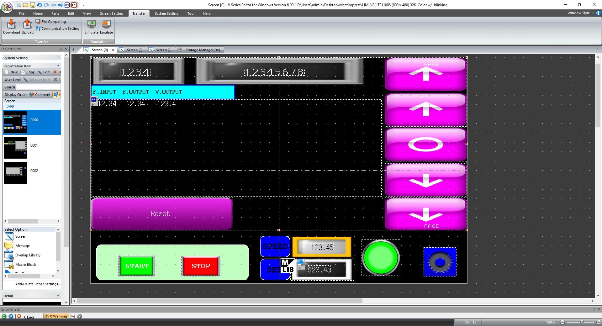 Touch Screen Fuji & Inverter... - บริษัท ซิสเต็ม เวิร์ค จำกัด | Facebook