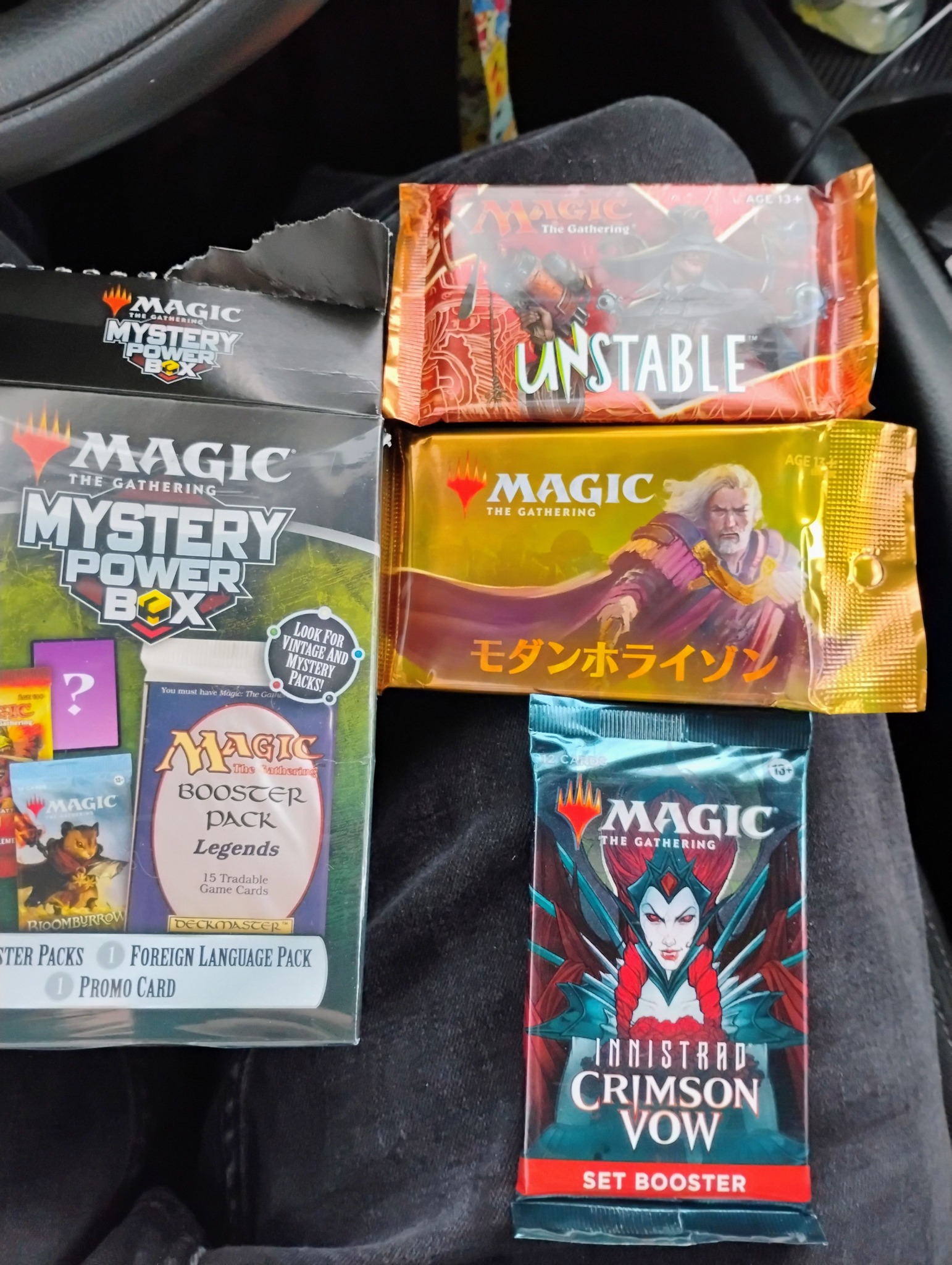 unstable booster box Magic The Gathering MTG-UST-BD-EN Trading Card Display Toys & Games Dedicated Deck Card Games by Unstable Games First try of the the