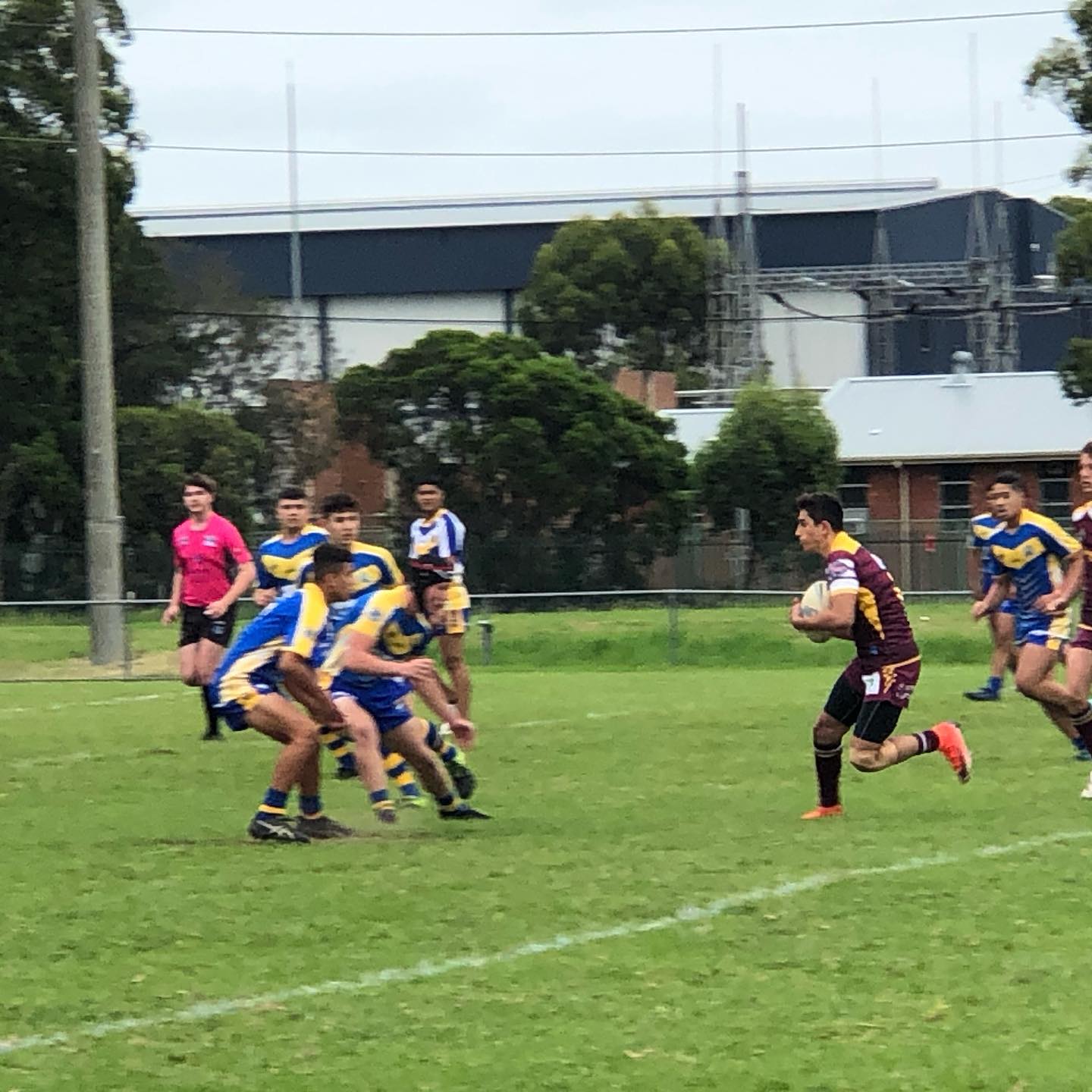 The boys unfortunately fell short... - Holy Cross Rhinos