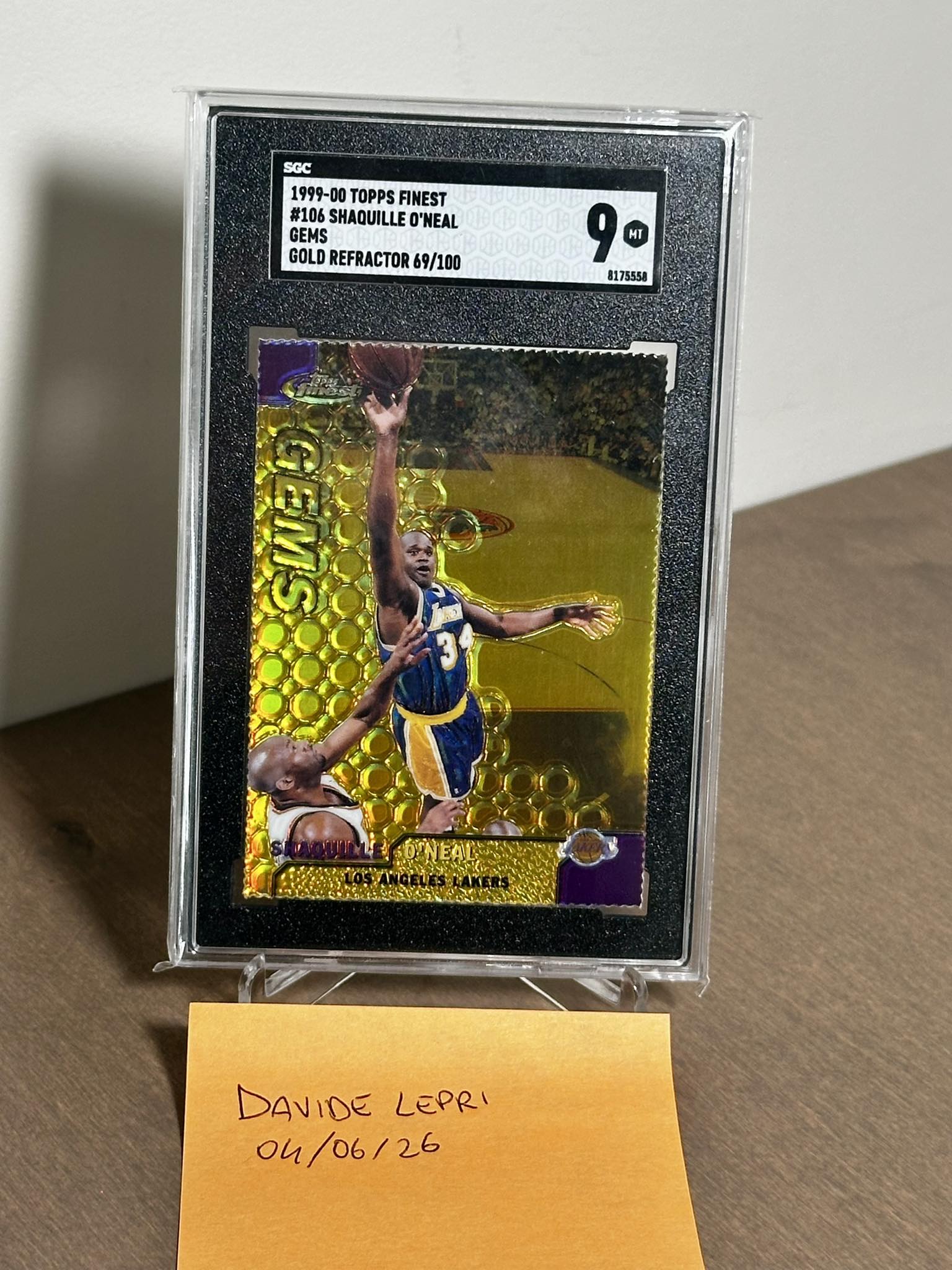 What is the value of a 1999 Finest Shaquille O