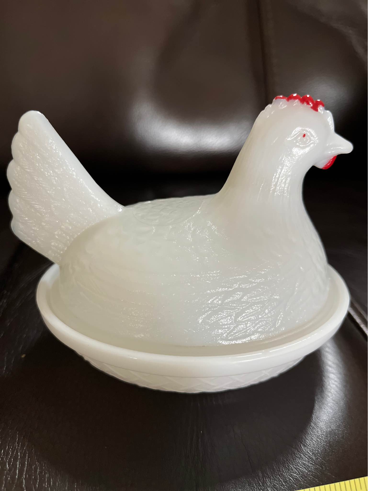 Vintage Hen on Nest-Anchor Hocking - Figurines - Batavia, Illinois ...