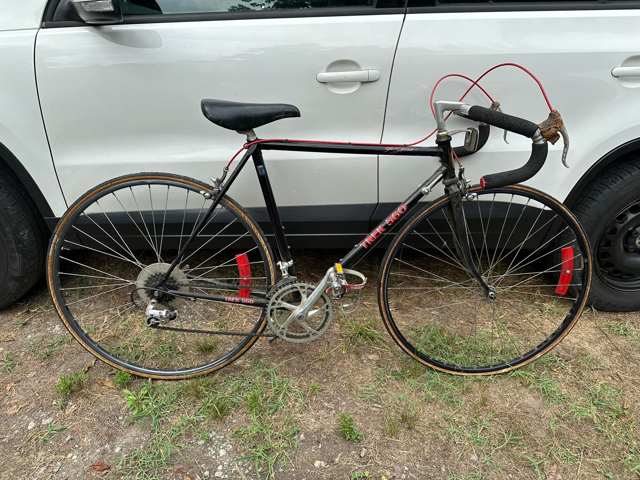 Vintage 1984 Trek 560 racing model bike