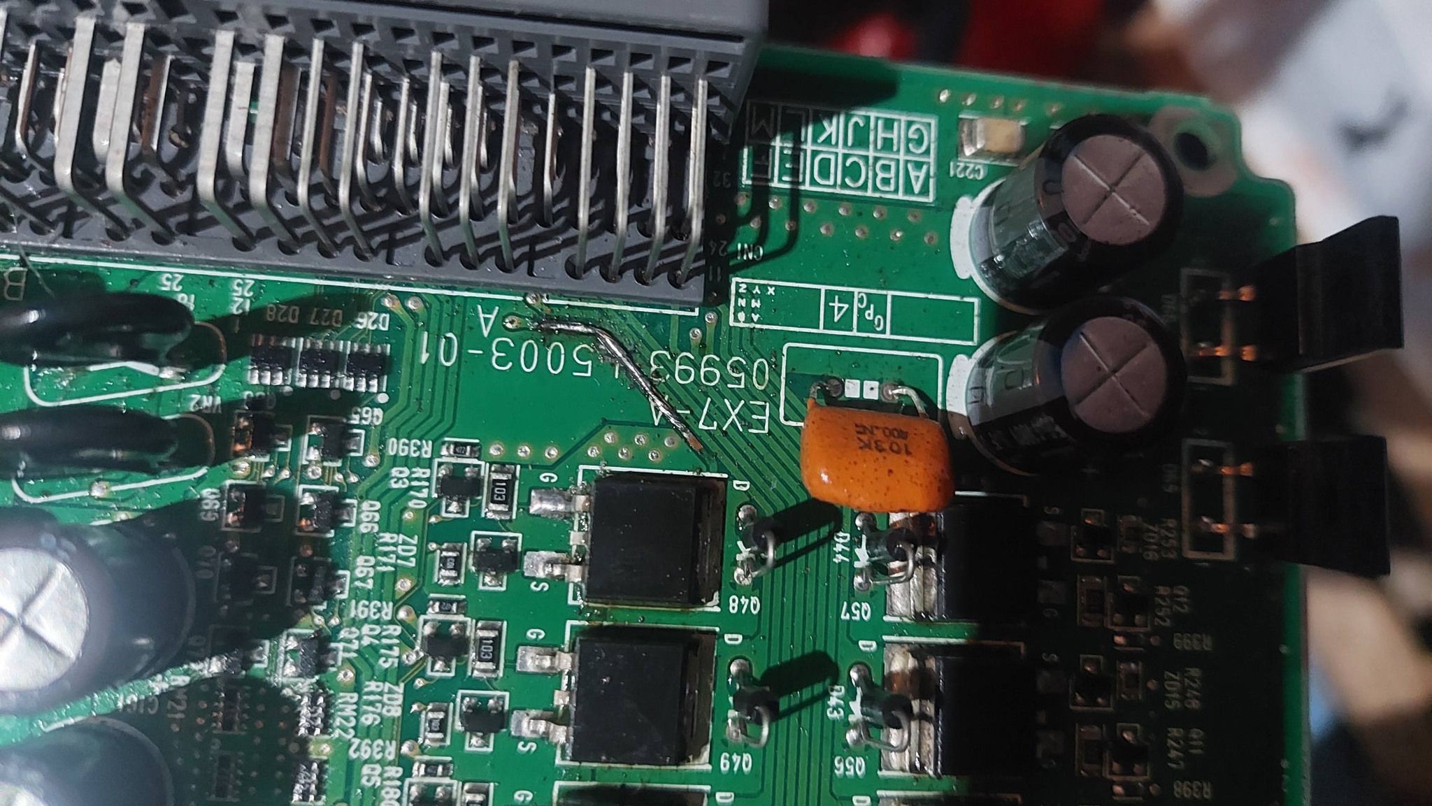 Does anyone have a PCB diagram of the MCX Hitachi ZX 210 Excavator?