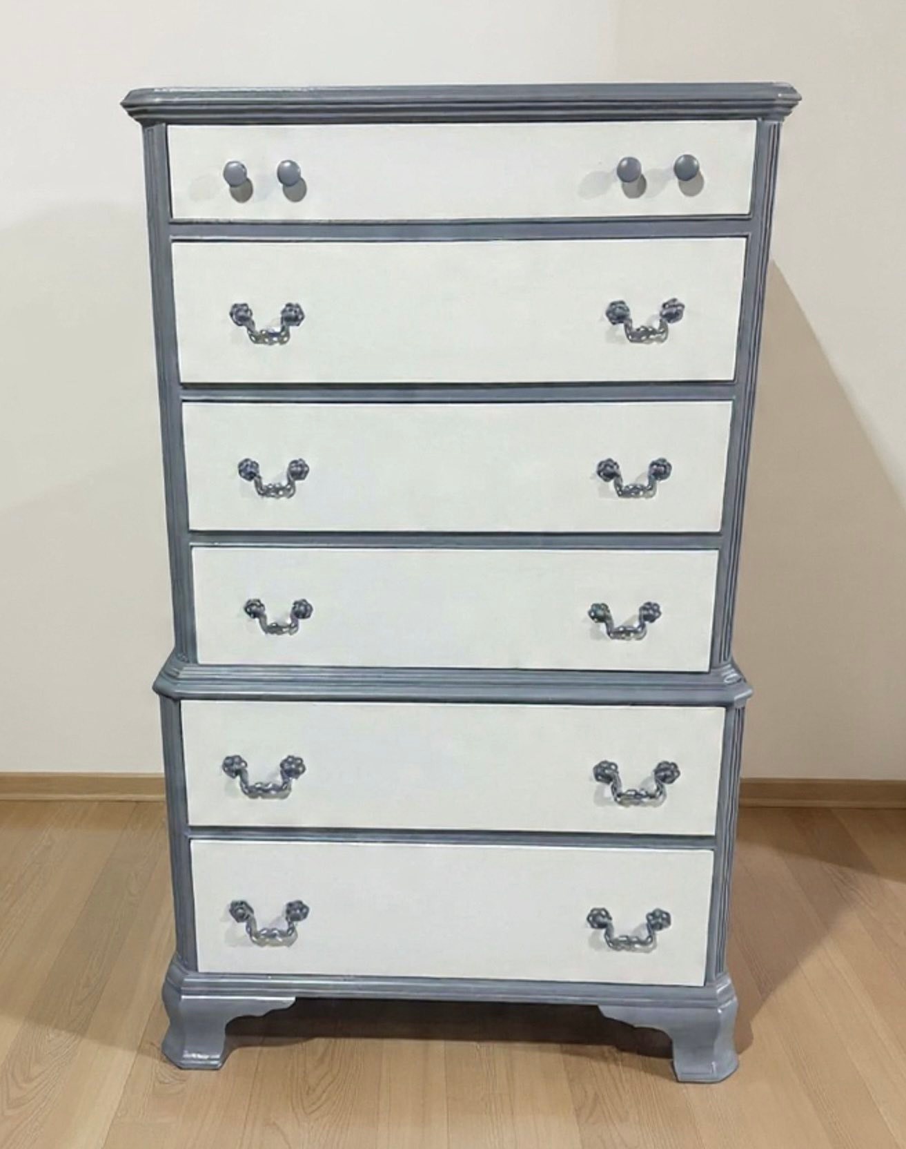 grey ombre dresser Refurbished white with character sells within 12 hours engine reprice