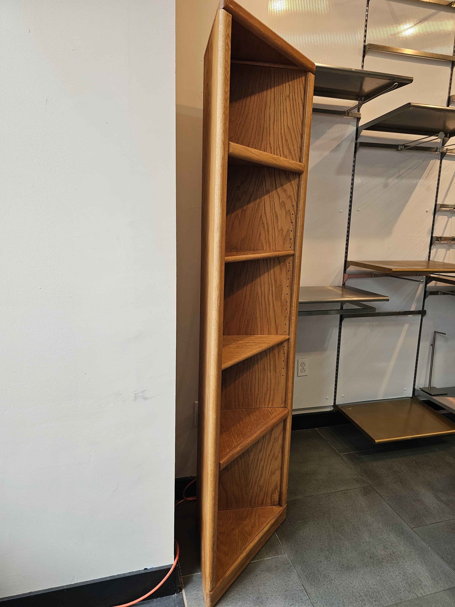 Oak wood corner shelve - Closet Organizers - Gilbert, Arizona ...