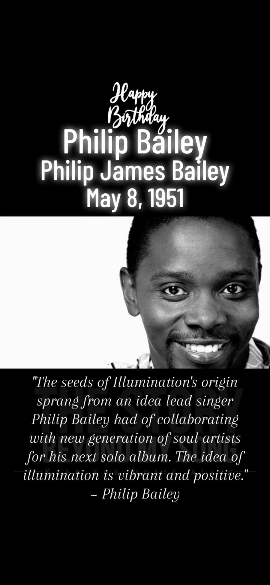 Sorry One more Phillip Bailey gem The Golden Voice