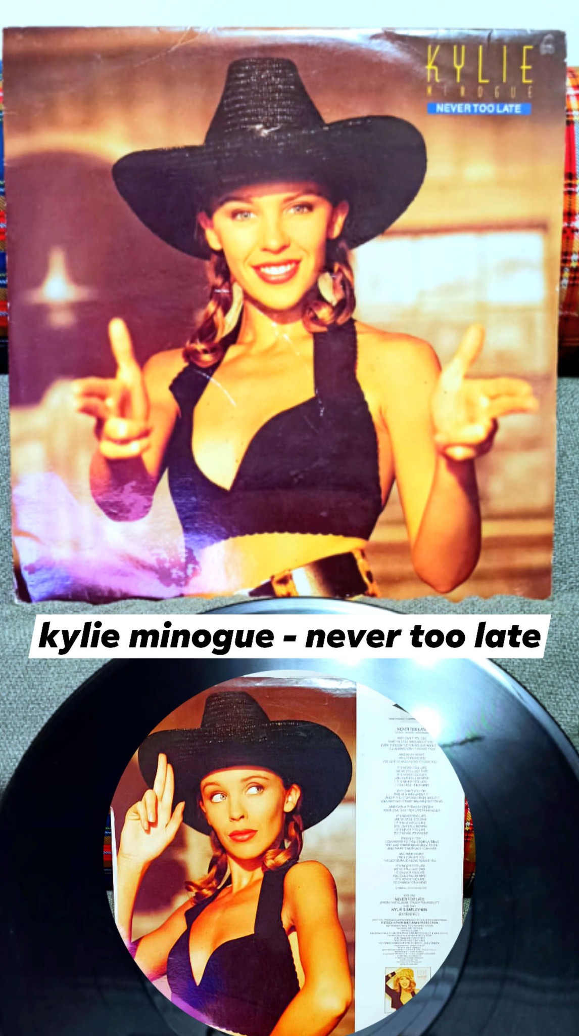 Kylie Minogue Never Too Late 8センチ8cmシングル never too late - kylie minogue #kylieminogue