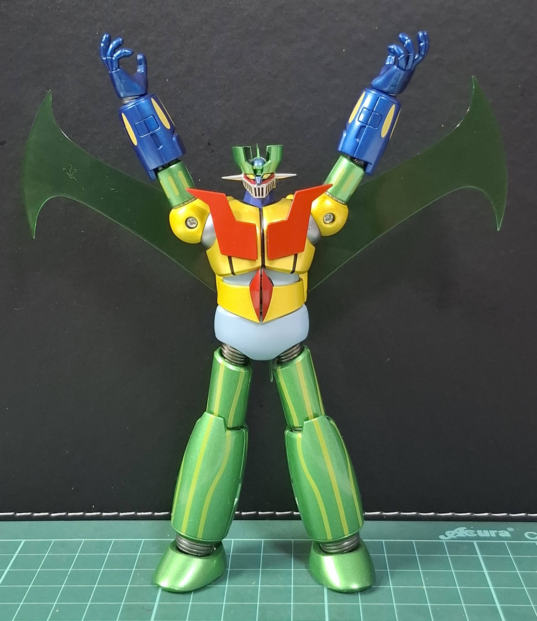 FIGURINE ARTICULÉE SUPER Robot Chogokin Mazinger Z Jumbo Machine Dar