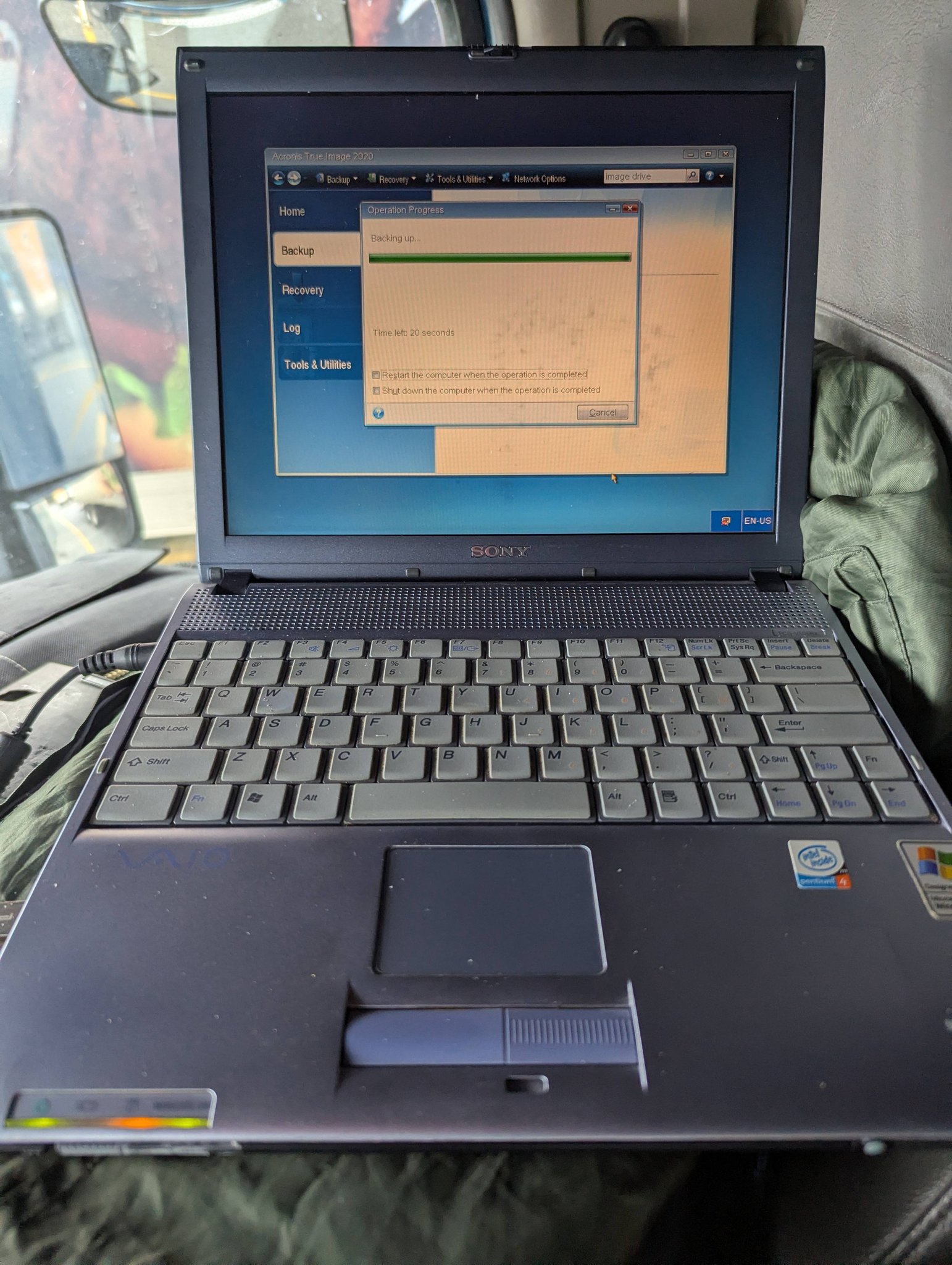 Restoring a Sony Vaio Z505JS with Windows 98 updates