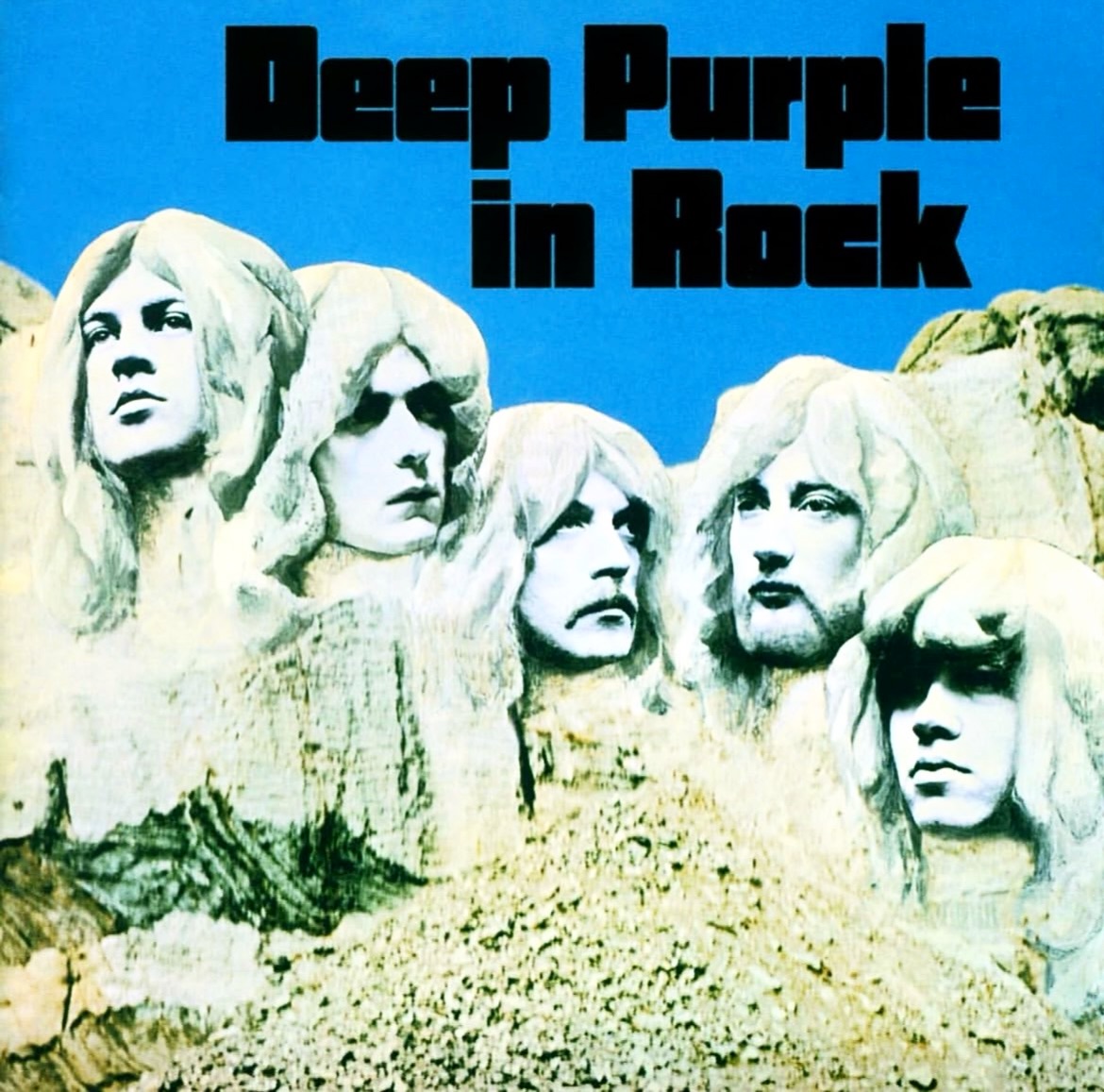 Rare UK First Pressing of Deep Purple's In Rock Album