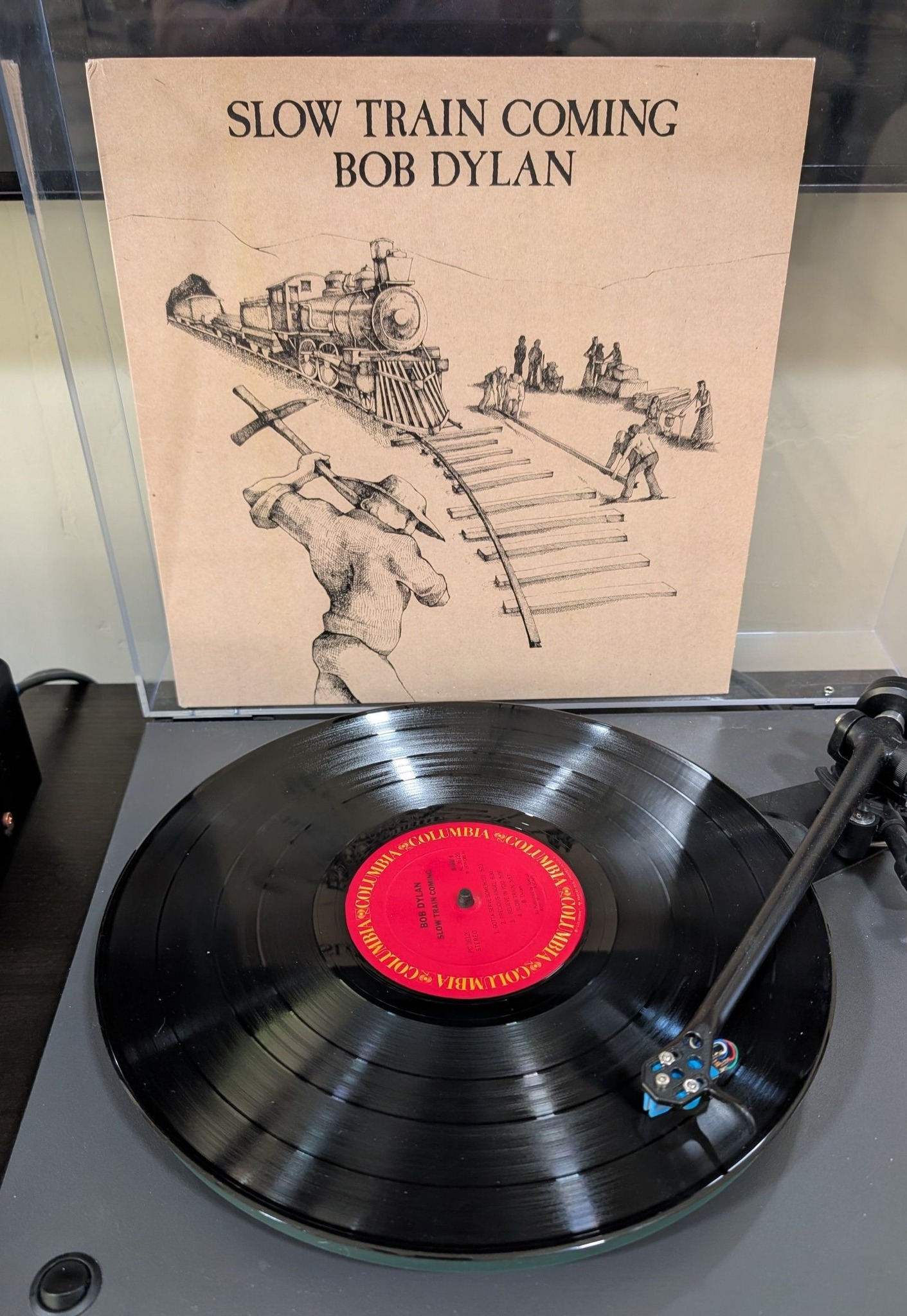 Bob Dylan's Slow Train Coming release in the UK