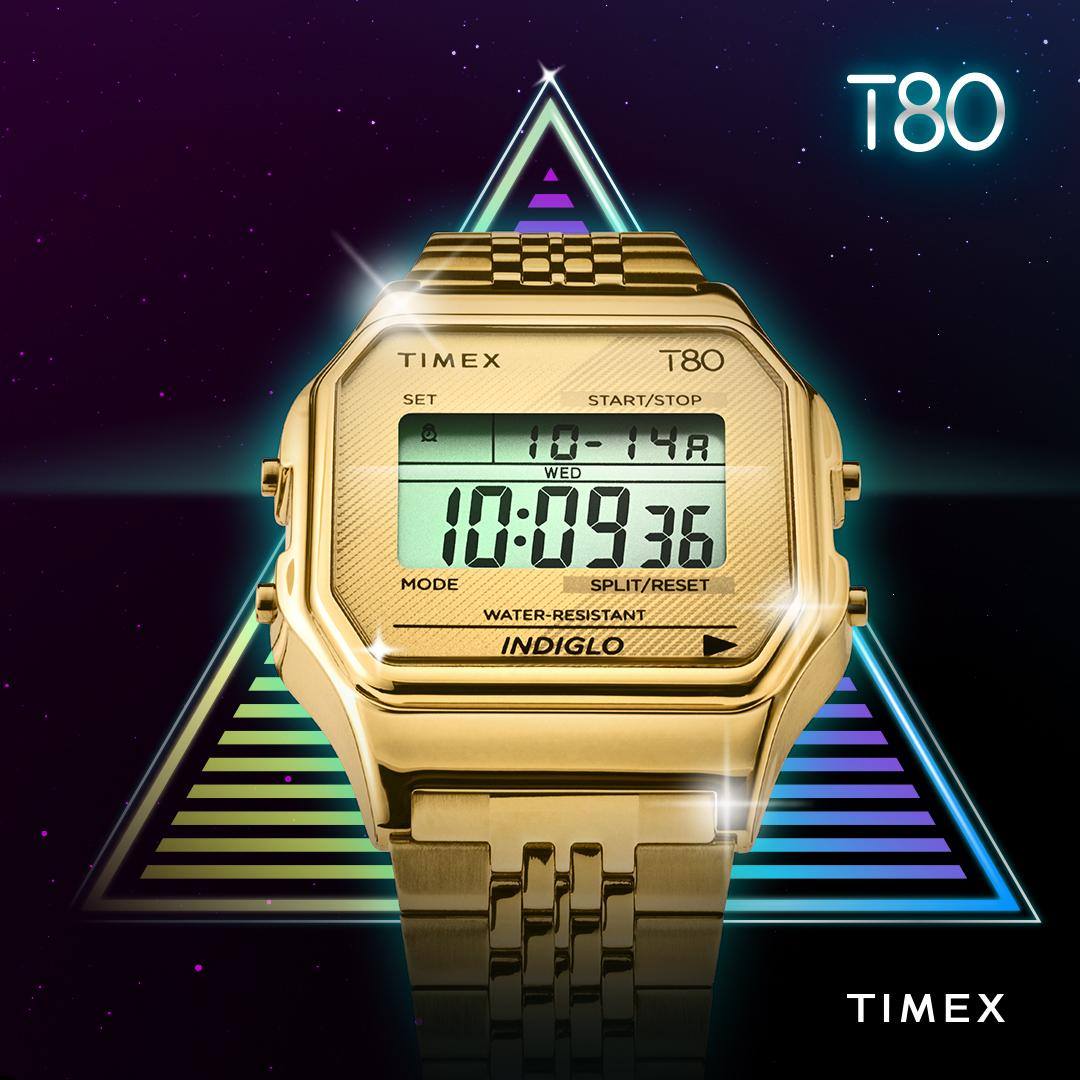 The Future is Back: Meet our Timex T80. #timex #digital #80s
