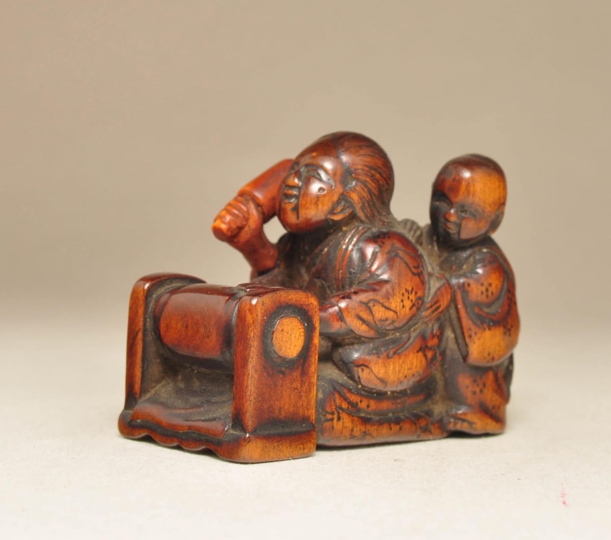 These netsuke were made in Japan in the 18th and 19th centuries