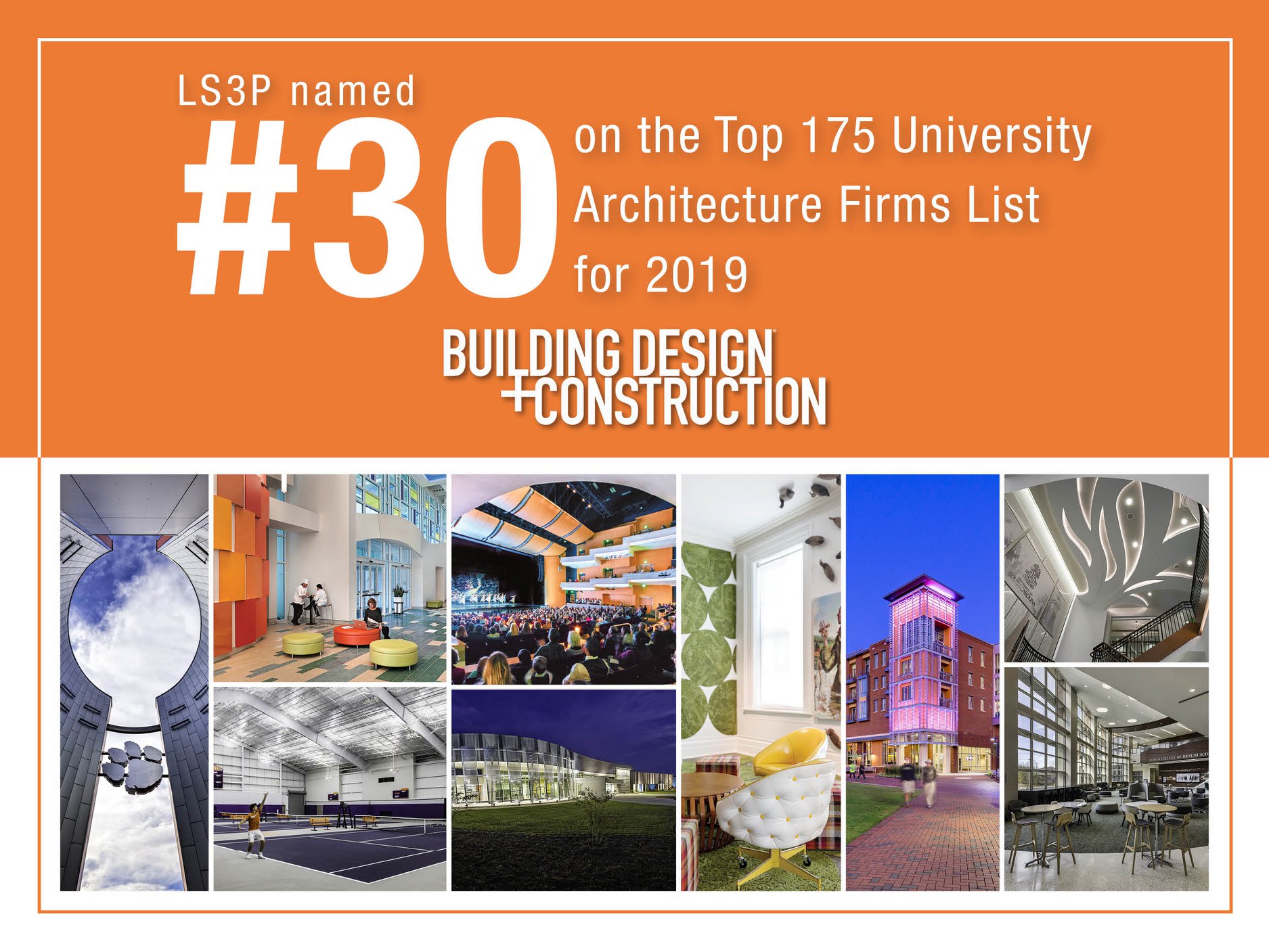 LS3P is proud to be named #30 on... - LS3P ASSOCIATES LTD. | Facebook