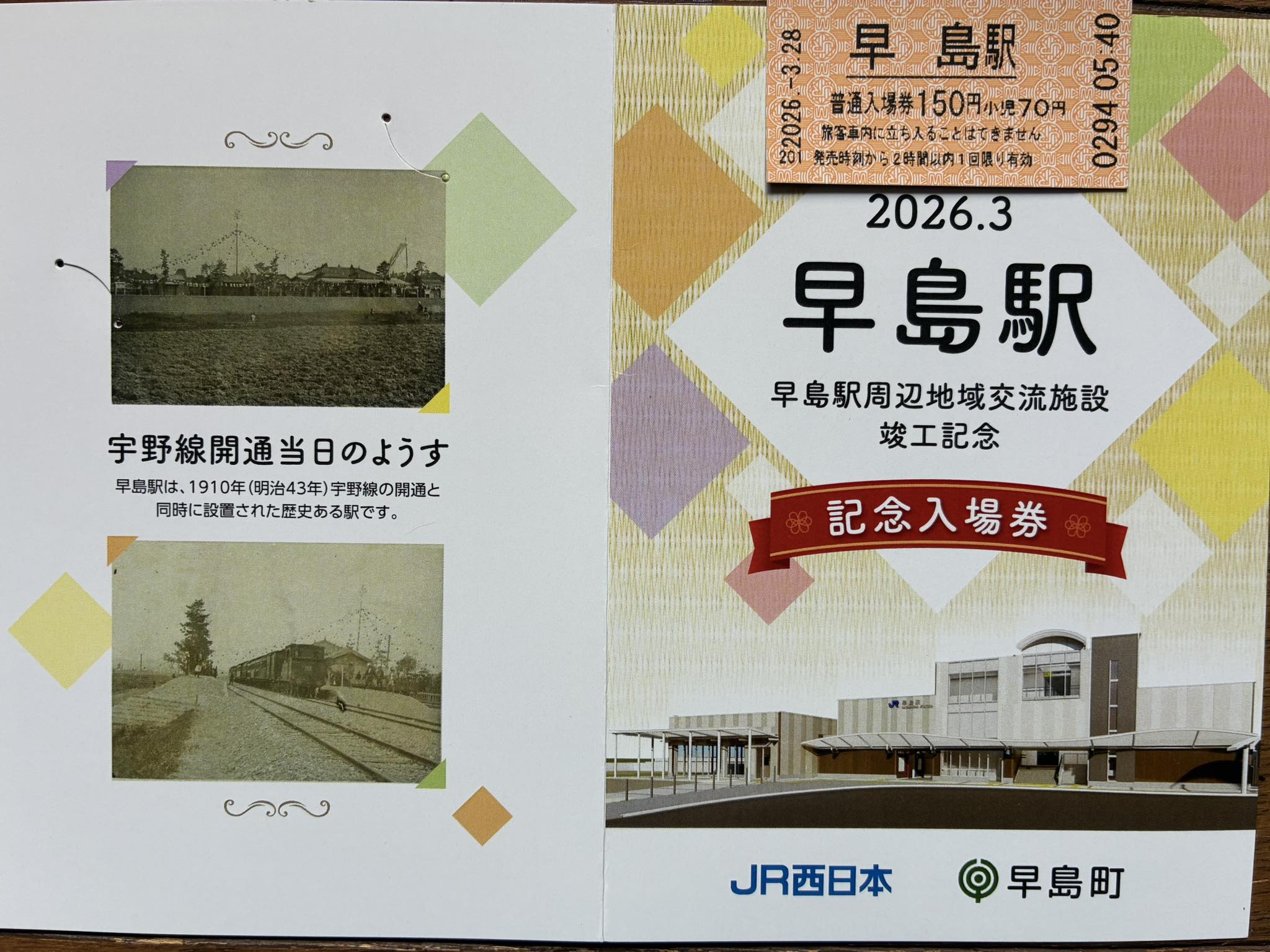 昨日新早島駅舎前での音楽祭に参加しました まだ備品の無い貸出前の 