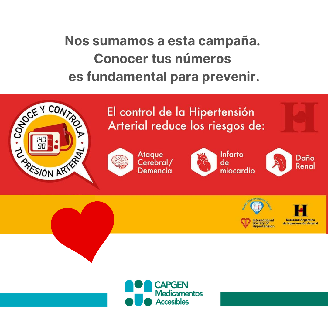 CAPGEN - La hipertensión arterial es una patología crónica... | Facebook