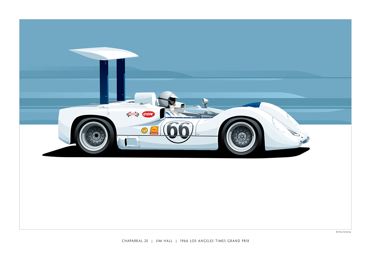 Chaparral 2 Sports Prototype Race Car