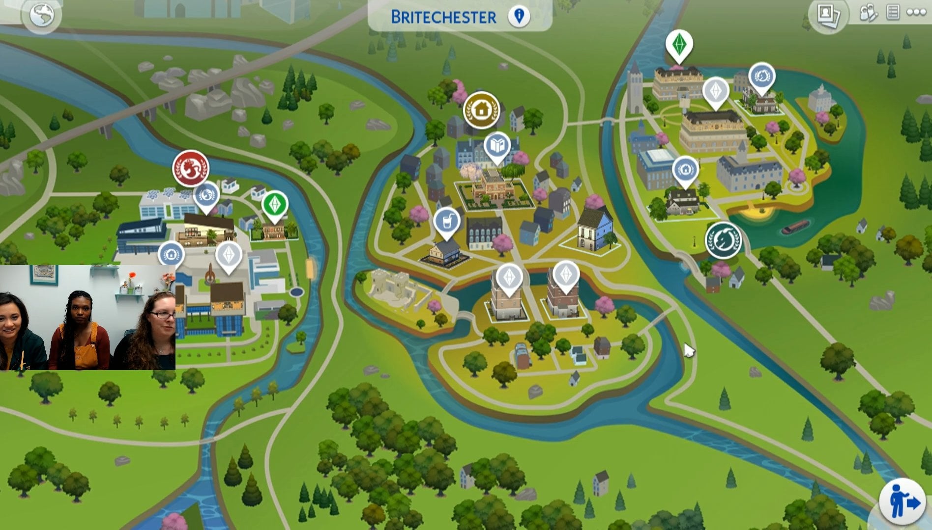 SimsWorld - Ecco la mappa di Britechester, il nuovo... | Facebook