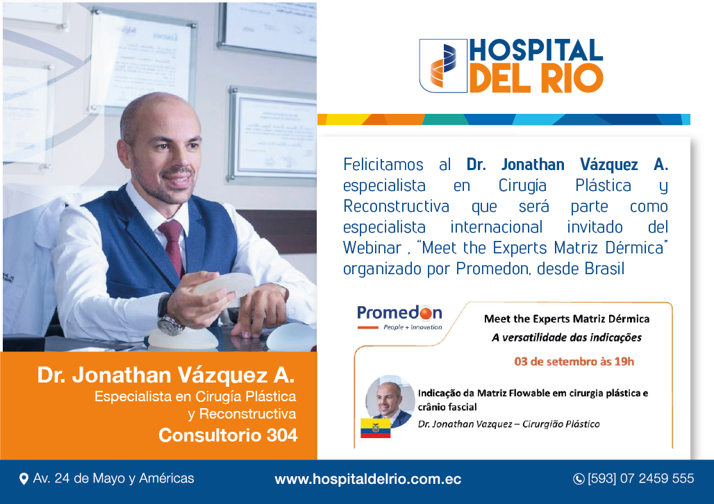 Hospital Del Río - Felicitamos al Dr. Jonathan Vazquez especialista en ...