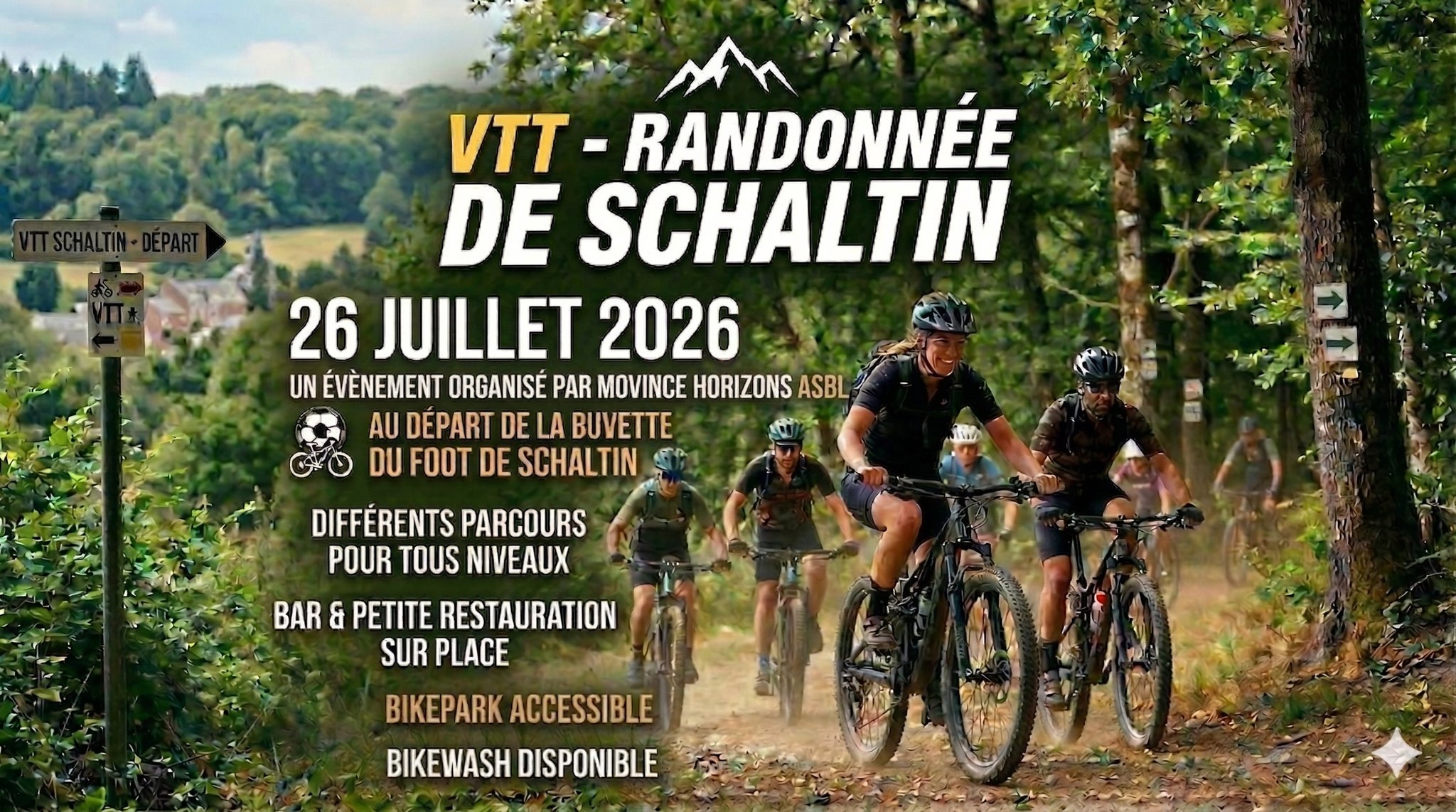 Randonnée VTT Schaltin