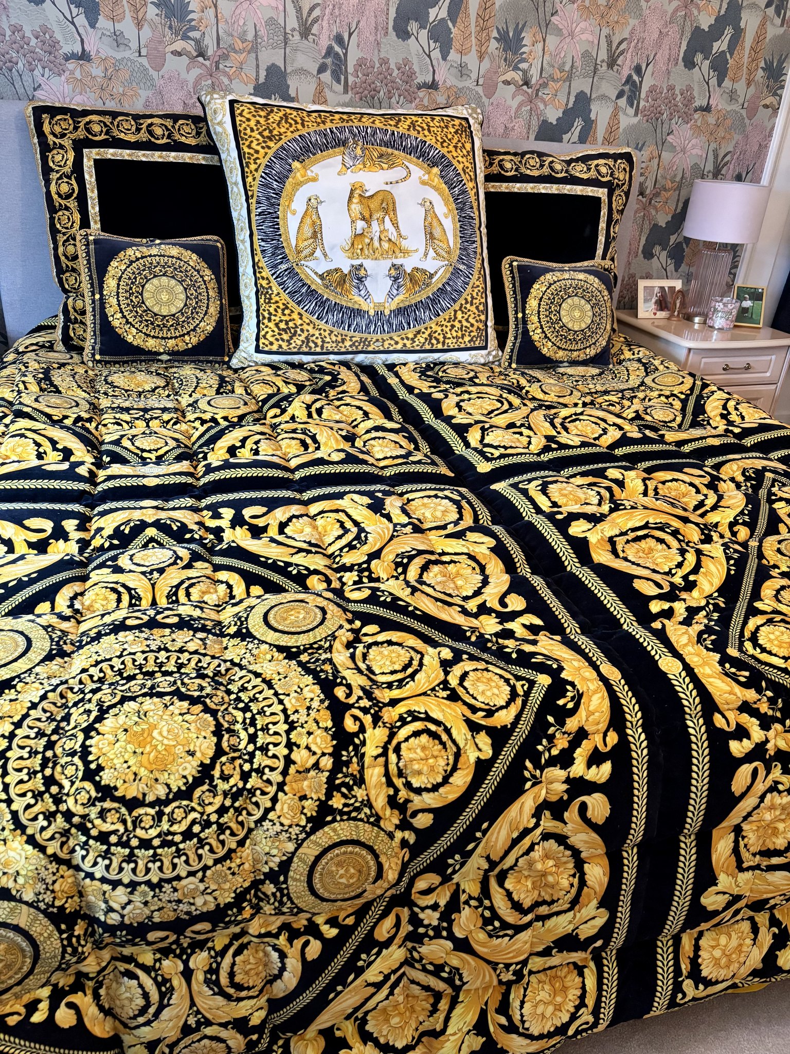 寝具 GIANNI VERSACE ONE TWIN DUVET COVER