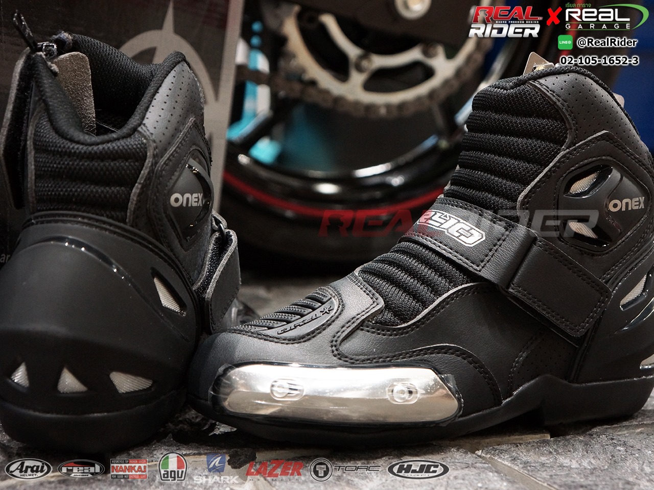 รองเท้ามอเตอร์ไซค์ Boots RYO... - เรียล ไรเดอร์ - Real Rider | Facebook