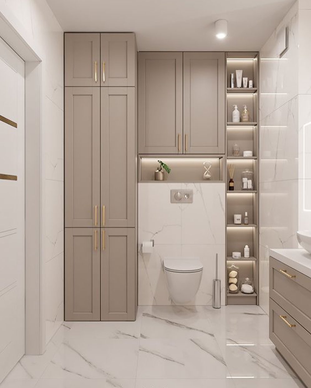Birbirinden tarz banyo dolapları 🫶 Daha fazlası için bizi takip edin ❤