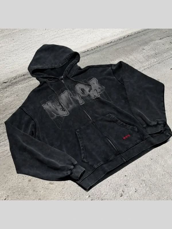 Trading red Arirang zip up for black BTS NY zip up hoodie
