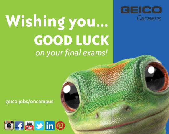 GEICO - Graduation is right around the corner... hang in there! You are ...