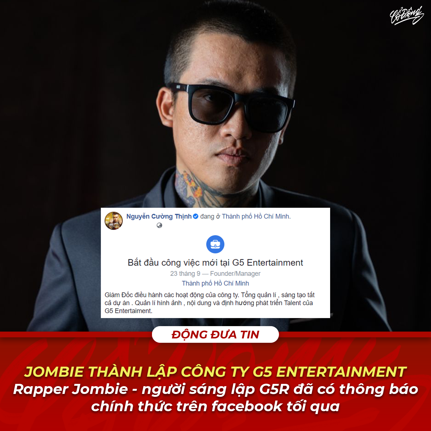 Cổ Động - Tối hôm qua 24.09, trên Facebook cá nhân, Jombie... | Facebook