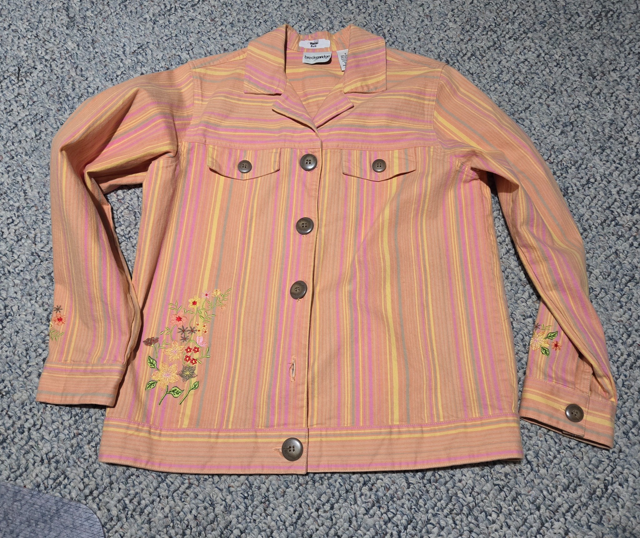 Dyeing a pink jean jacket mauve with purple Rit dye