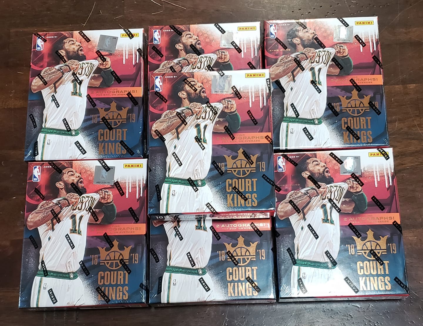 Pre Order Now! 2018/2019 Panini Court Kings $169 per box ($189 