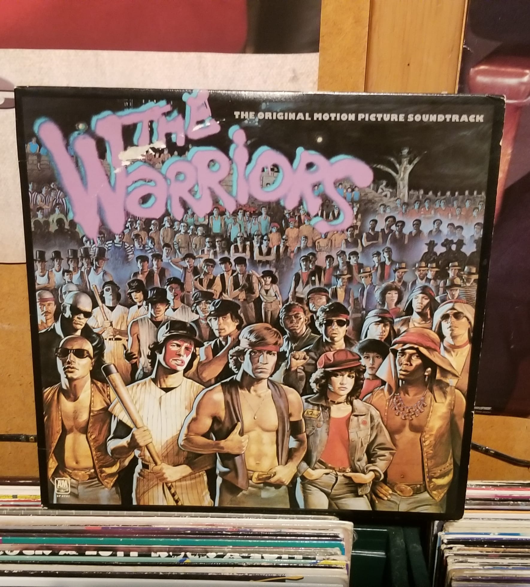 Theme from The Warriors 7 inch vinyl by Barry De Vorzon