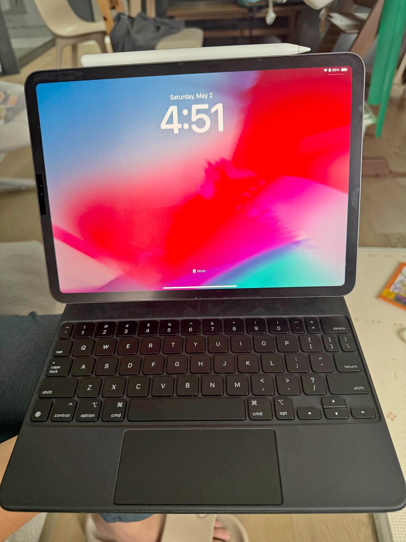 Ipad-air-256gb-magic-keyboard-apple-pencil‎‏ למכירה במצב חדש או 