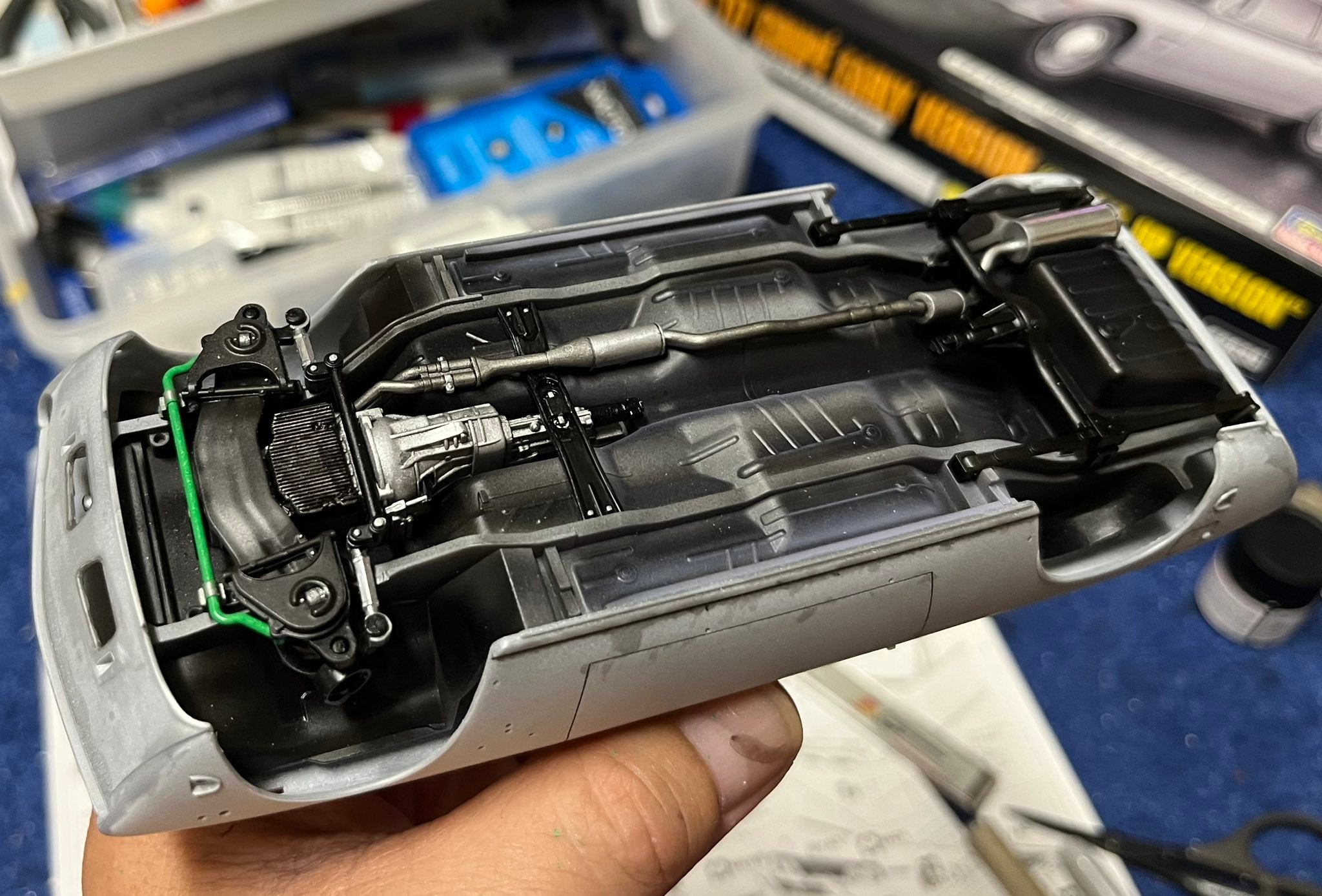 Hasegawa Isuzu 117 coupe model car build