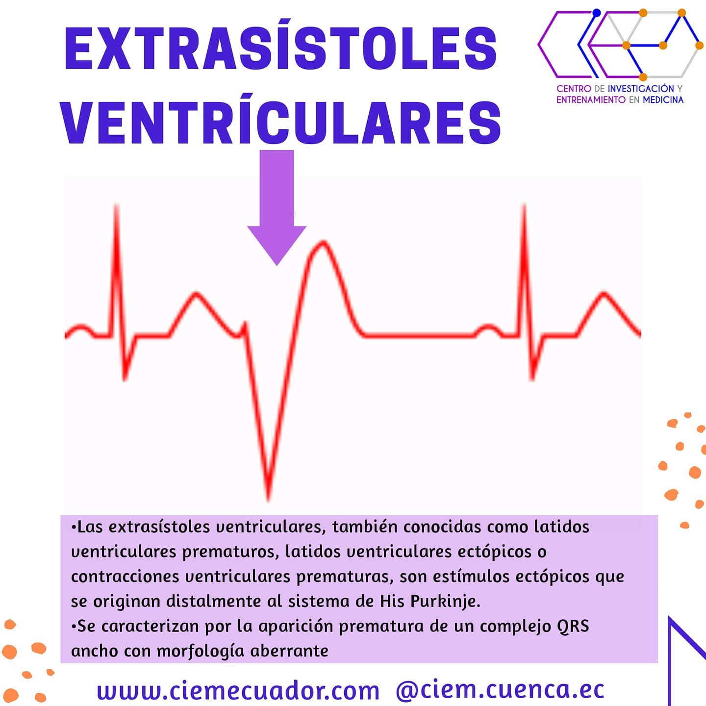 Centro de Investigación y Entrenamiento en Medicina - Las extrasístoles ...