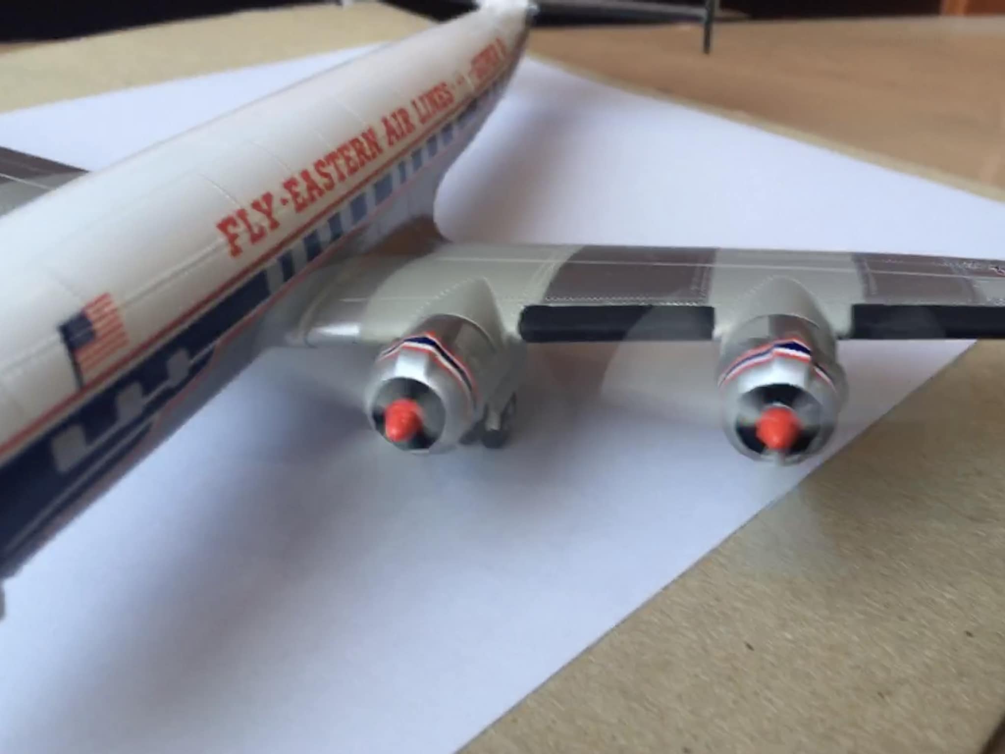 Transfert F-B HBX Pour Dinky Toys Avion Lockheed Super Constellation - Ancien, Occasion