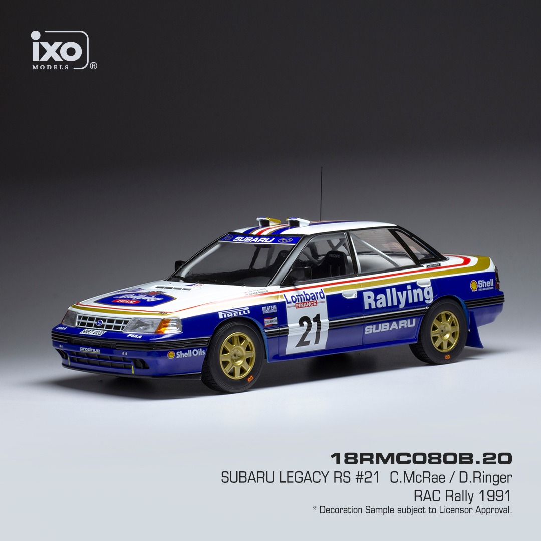 18CMC131A.22 SUBARU LEGACY RS 1991 1:18