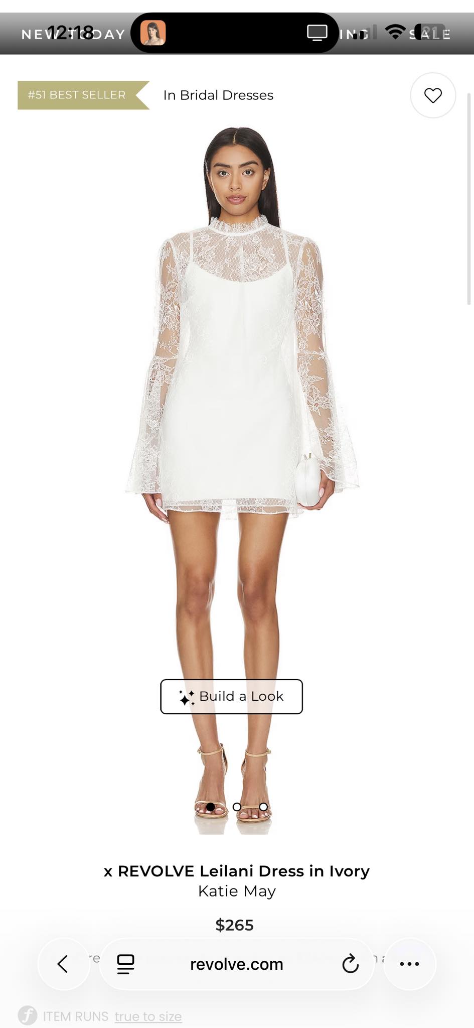 Katie May x REVOLVE Leilani Dress – Ivory