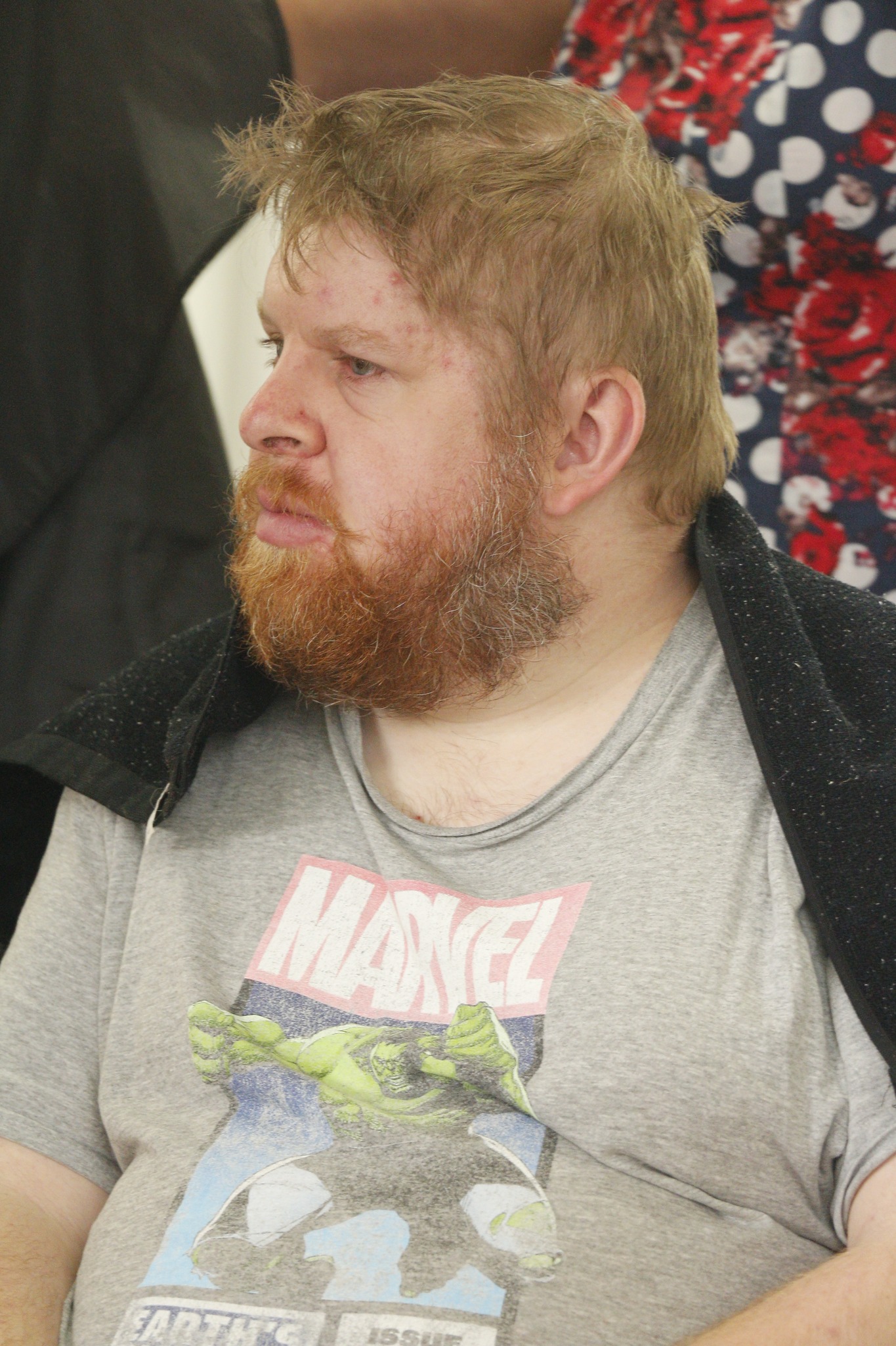 Support for shave for a cure event