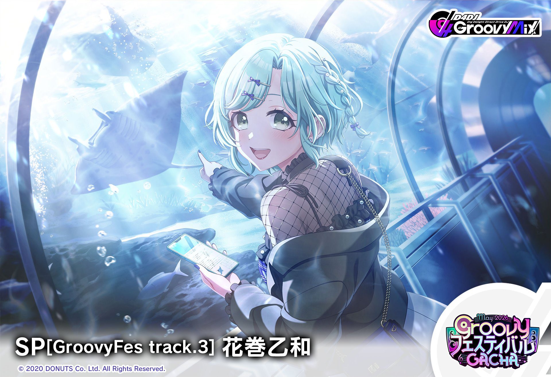 GroovyFes track 3 card illustrations for D4DJ