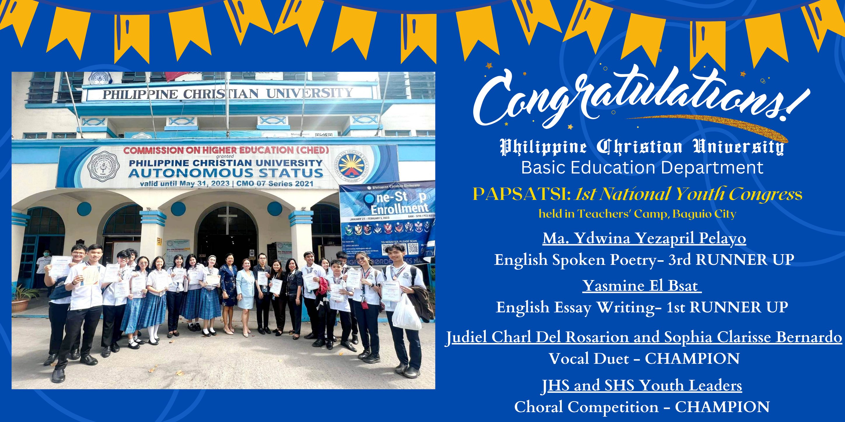 PCU UHSM Supreme Student Council | Manila