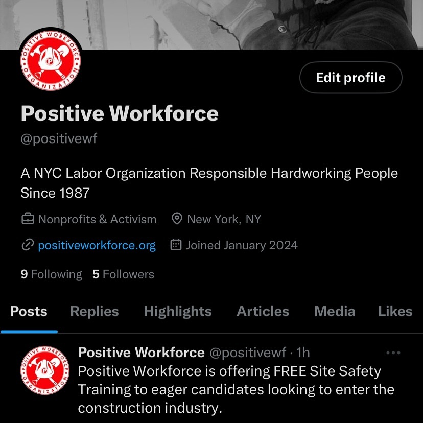 Follow us on Twitter X for Positive... - Positive Workforce | Facebook