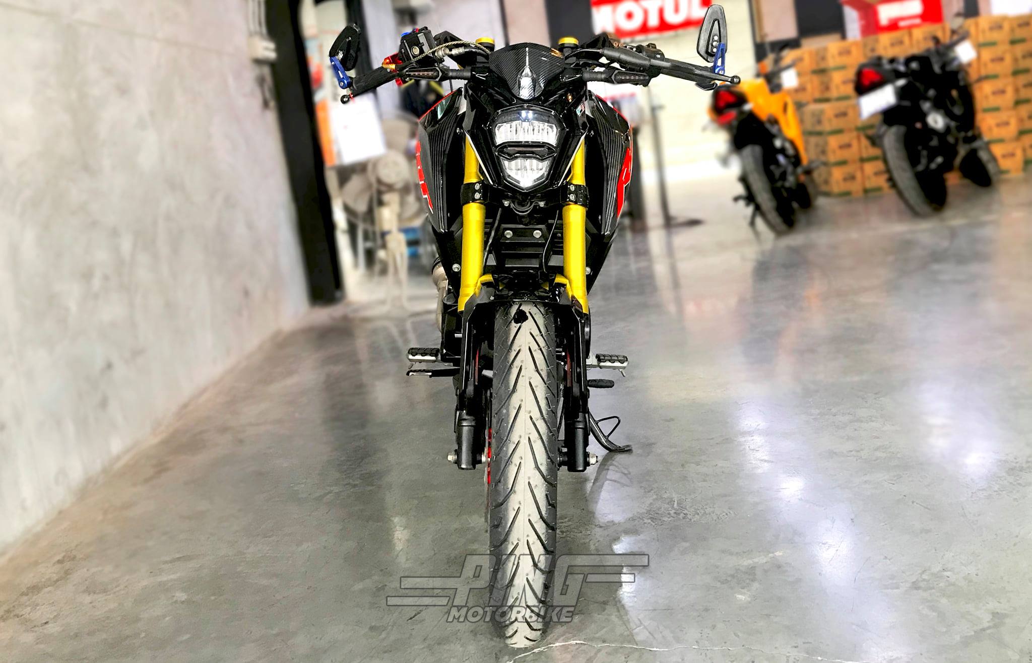 GPX RZ 180 RAPTOR สีขาว-ดำ-ส้ม รุ่นปี 2019 เลขไมล์ 11,538 กิโล ดาวน์ ...