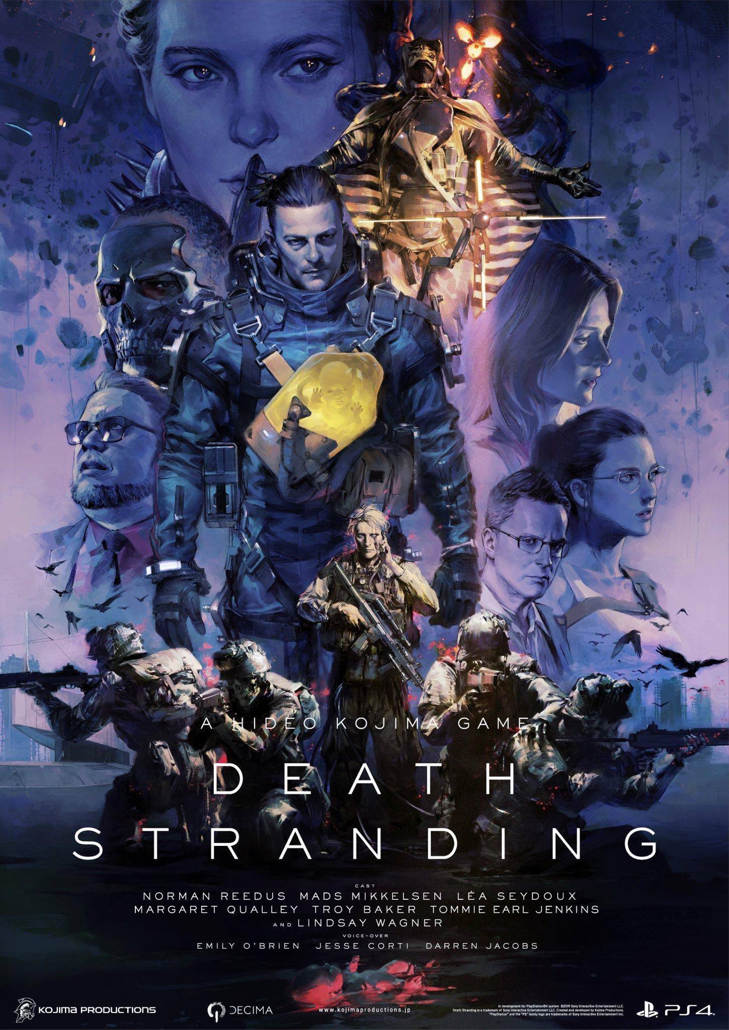 PlayStation - An absolutely gorgeous new Death Stranding poster by