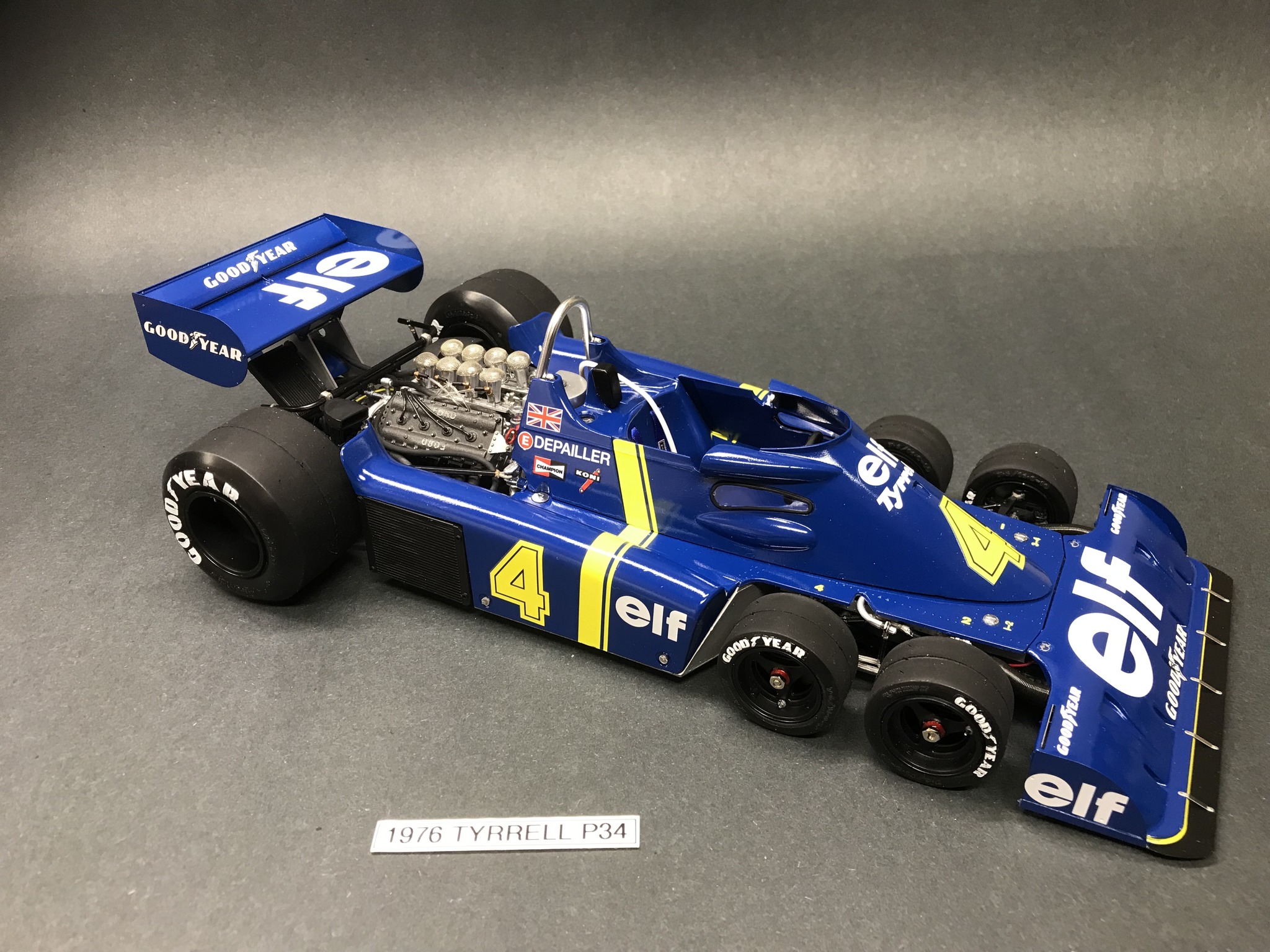1/12 TSM Tyrrell P34 #3 1976 Swedish GP Winner
