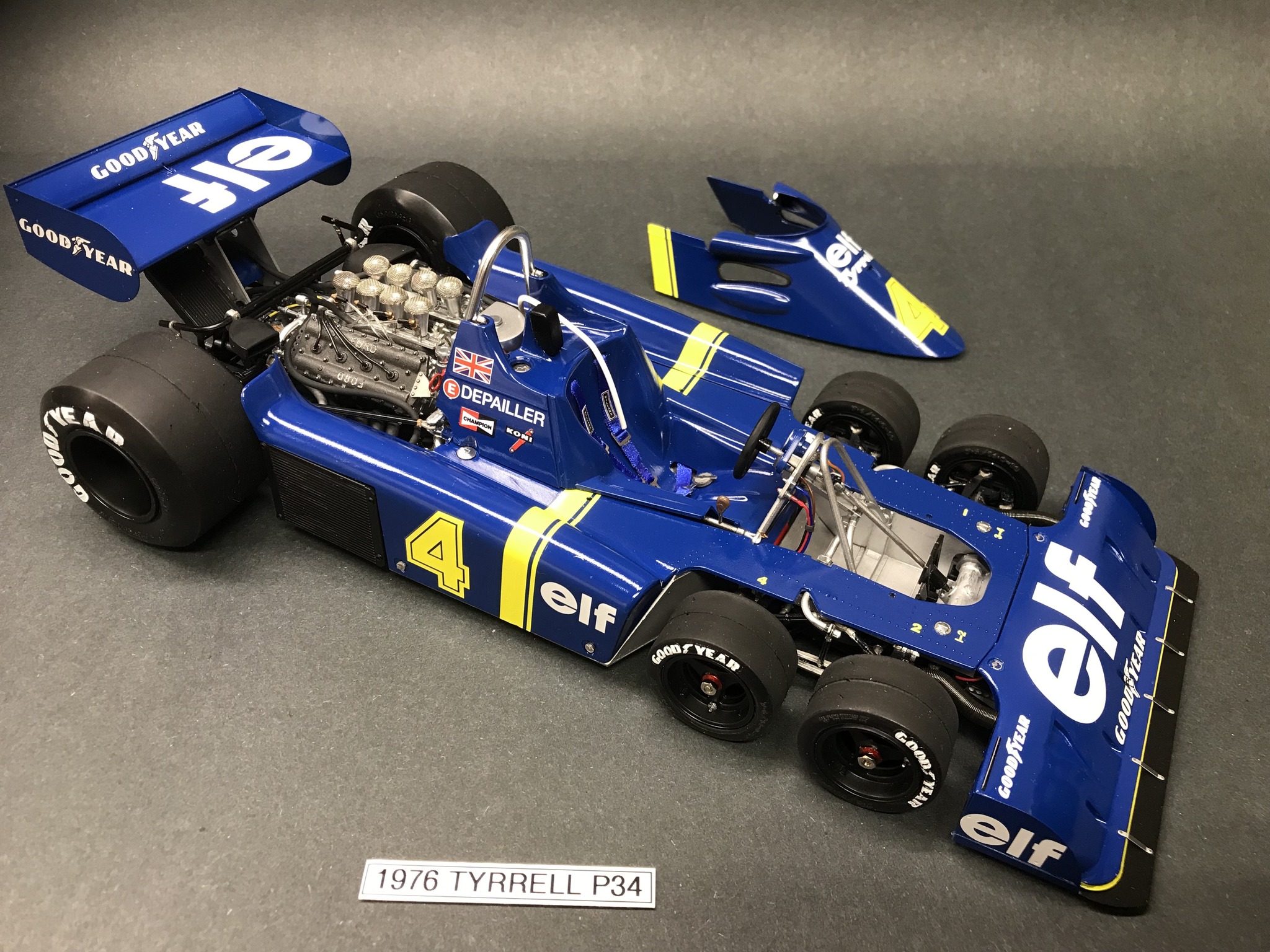 Just completed: Tamiya 1/12 Tyrrell P34.