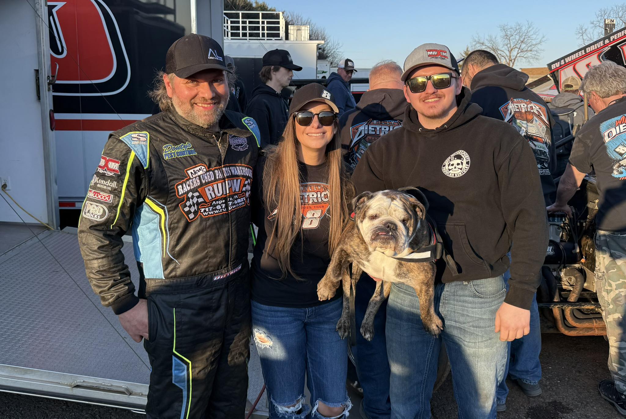 Heather - Sold some merch. Got a family pic. Didn’t wreck. Successful ...